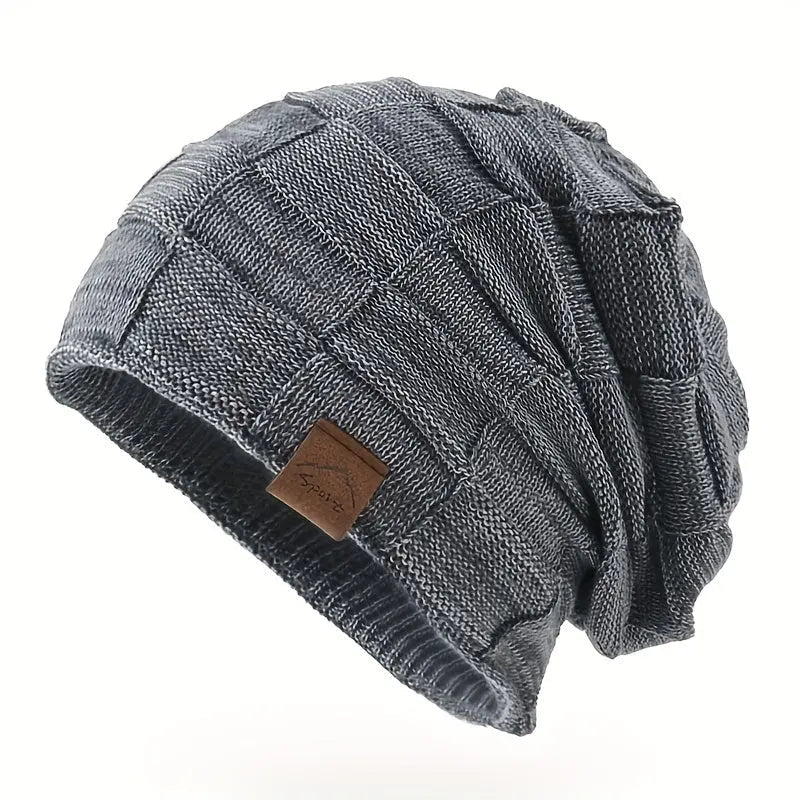 Unisex Knitted Beanie Hat with Stretch Fit