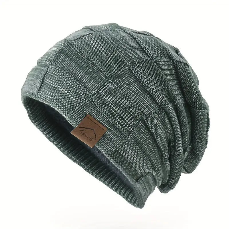 Unisex Knitted Beanie Hat with Stretch Fit