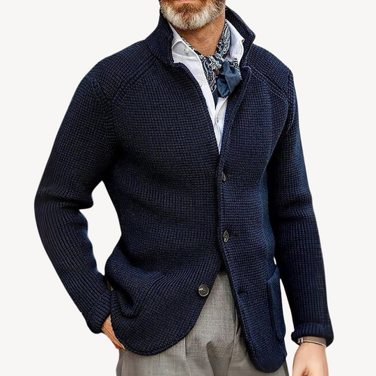 Men’s Knitted Wool Cardigan