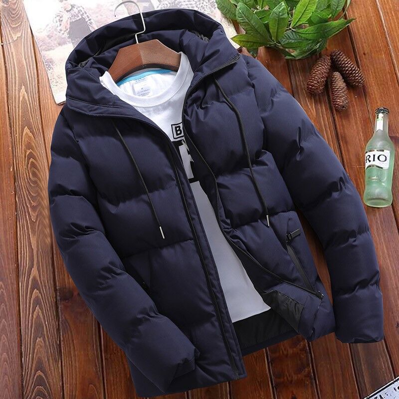 Men's Hooded Winter Puffer Jacket