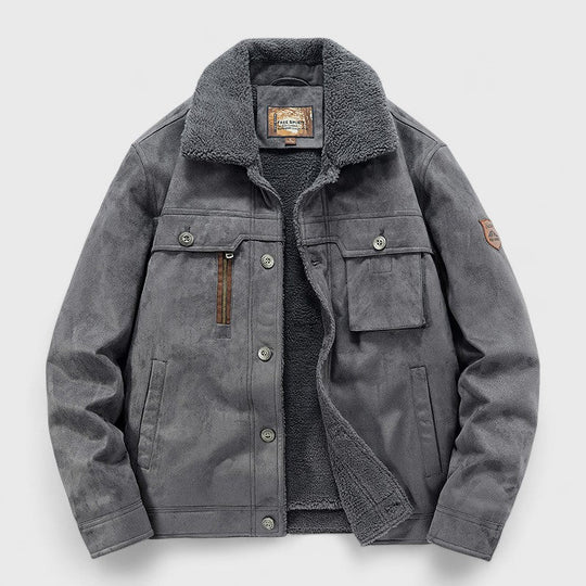 Men’s Sherpa Collar Winter Jacket