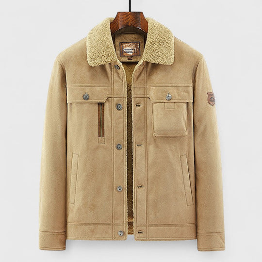Men’s Sherpa Collar Winter Jacket