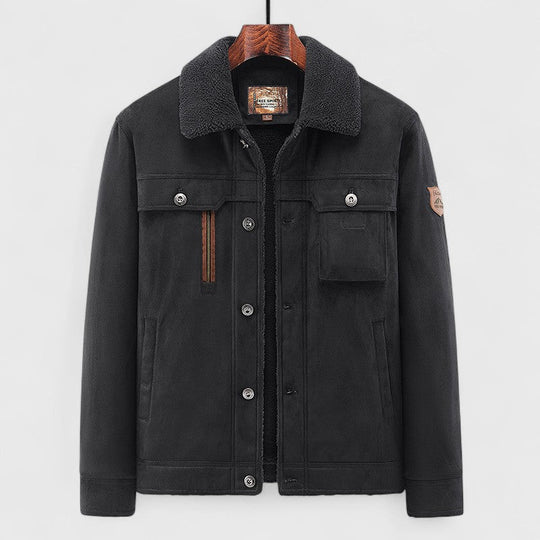 Men’s Sherpa Collar Winter Jacket