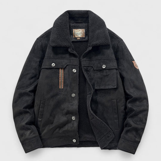 Men’s Sherpa Collar Winter Jacket