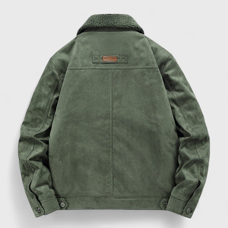 Men’s Sherpa Collar Winter Jacket