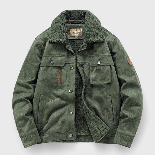 Men’s Sherpa Collar Winter Jacket