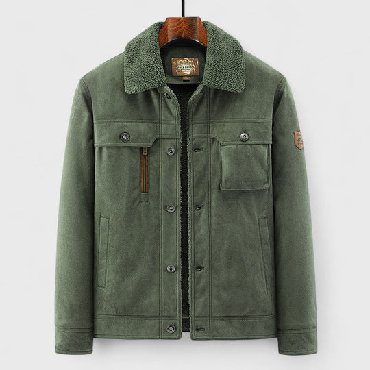 Men’s Sherpa Collar Winter Jacket