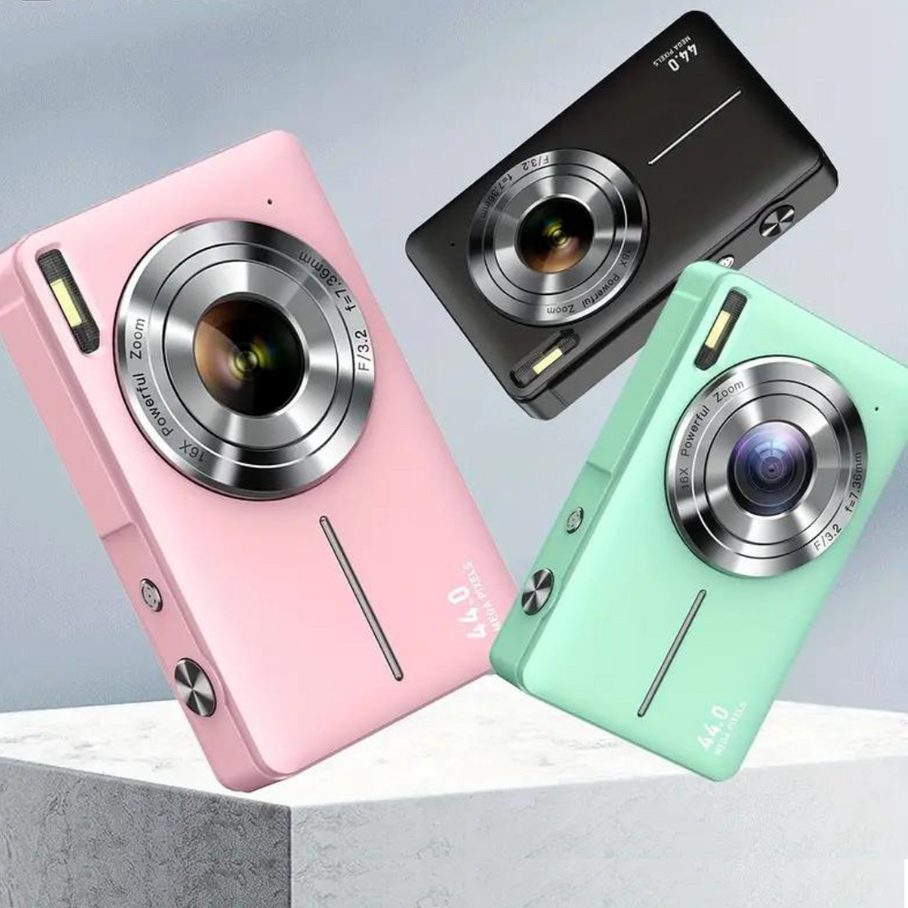 Vintage Retro Digital Camera for Photos and 1080p Video