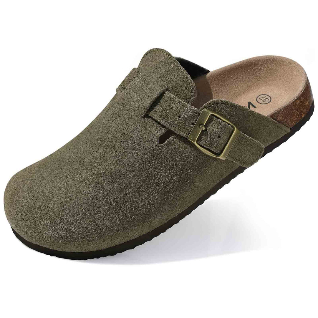 Boston Style Clog Slippers