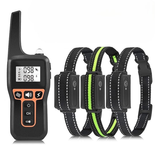 Rechargeable 1000m Waterproof Dog Training Collar