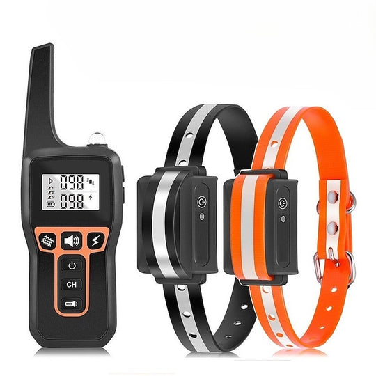 Rechargeable 1000m Waterproof Dog Training Collar