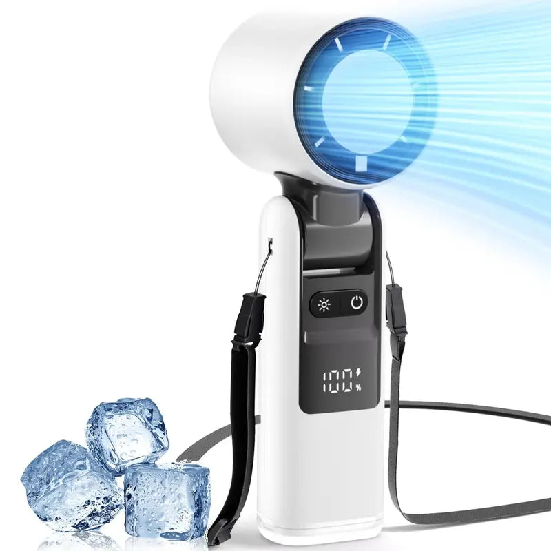 Portable handheld turbo fan - mini quiet cooling fan - Getitt 