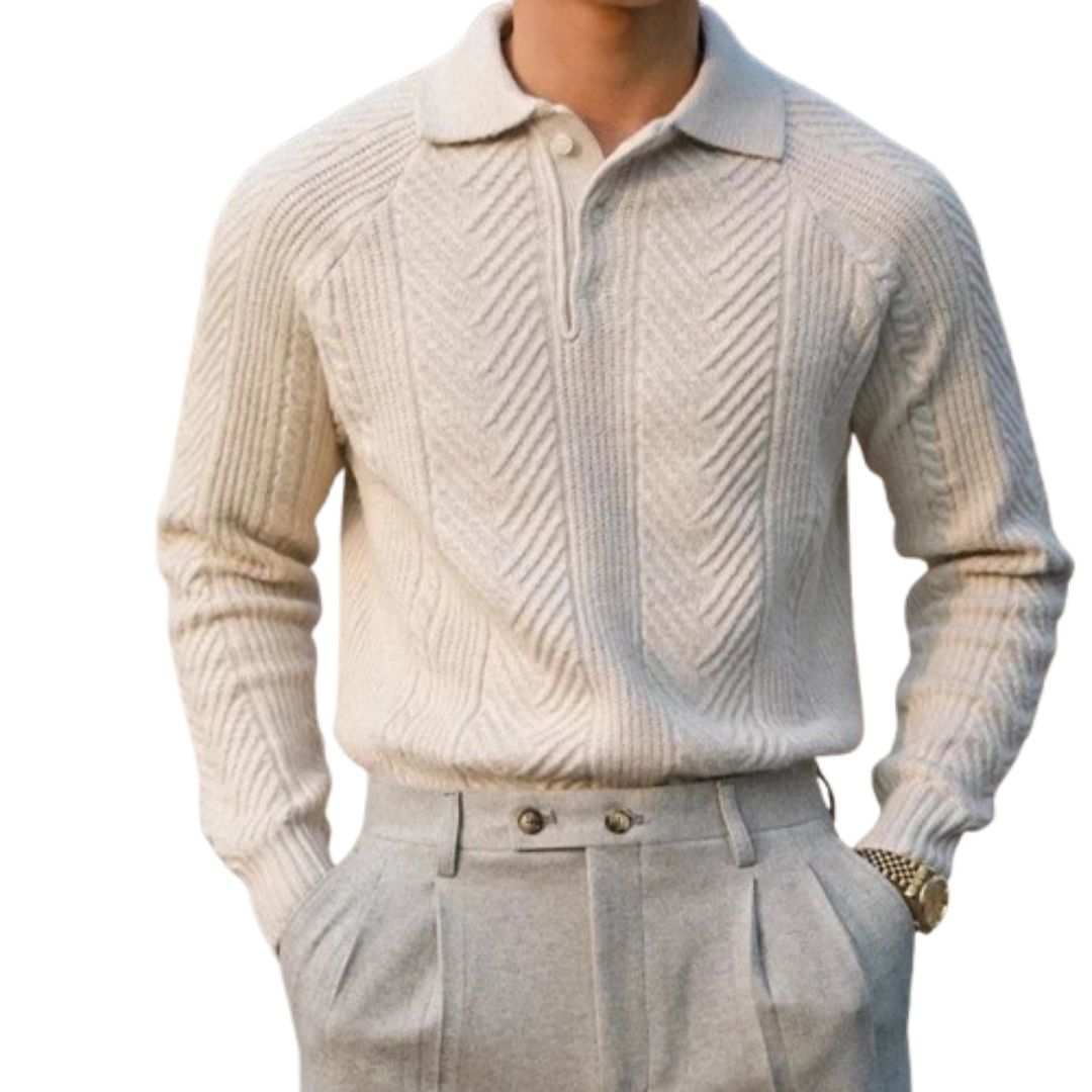 Knitted Jumper for Autumn