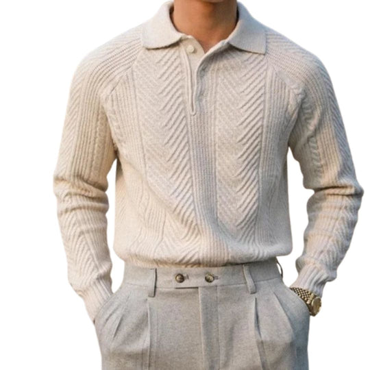 Knitted Jumper for Autumn