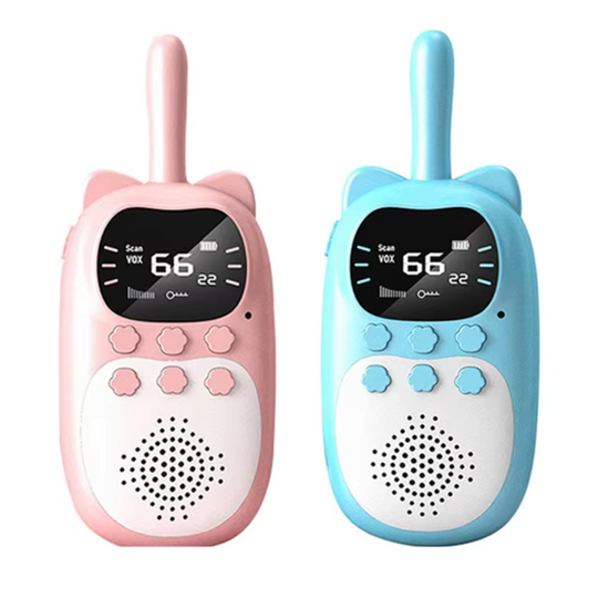 Kids Digital Walkie Talkie Set