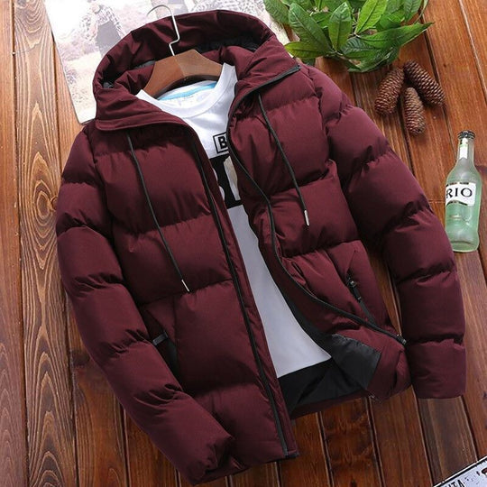 Men's Hooded Winter Puffer Jacket
