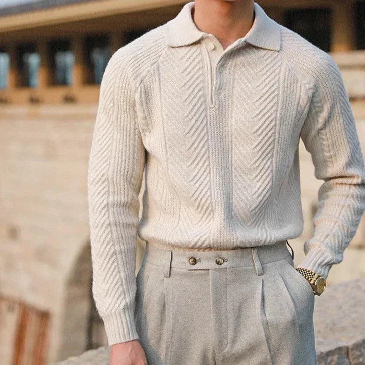 Knitted Jumper for Autumn