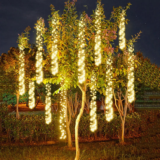 Sparkling LED Garland for Outdoor Decor