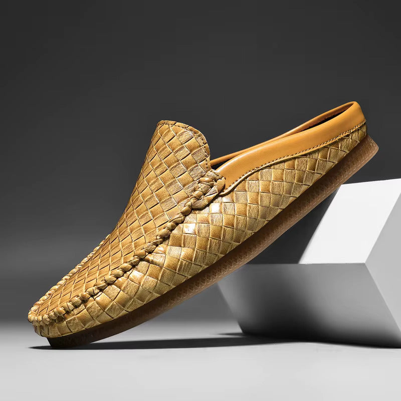 Men’s Woven Slip-On Loafers