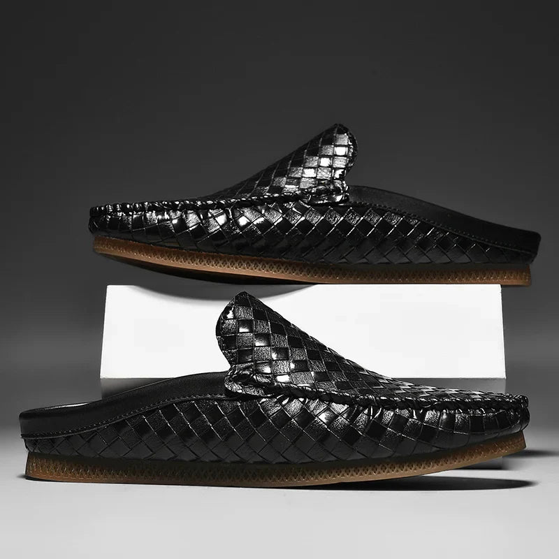 Men’s Woven Slip-On Loafers