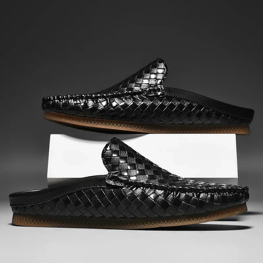 Men’s Woven Slip-On Loafers