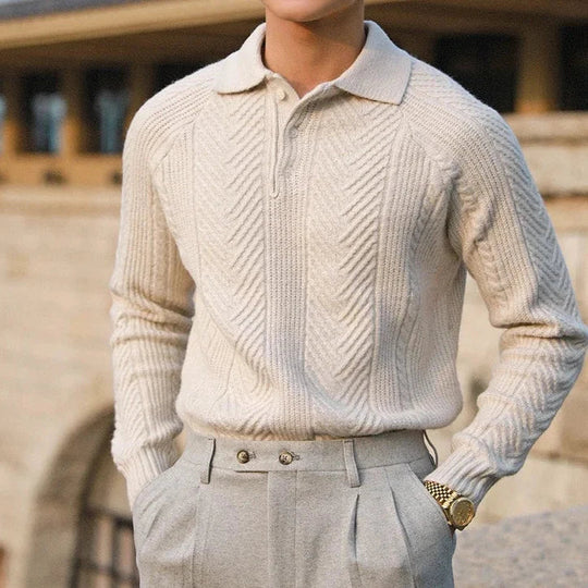 Knitted Jumper for Autumn