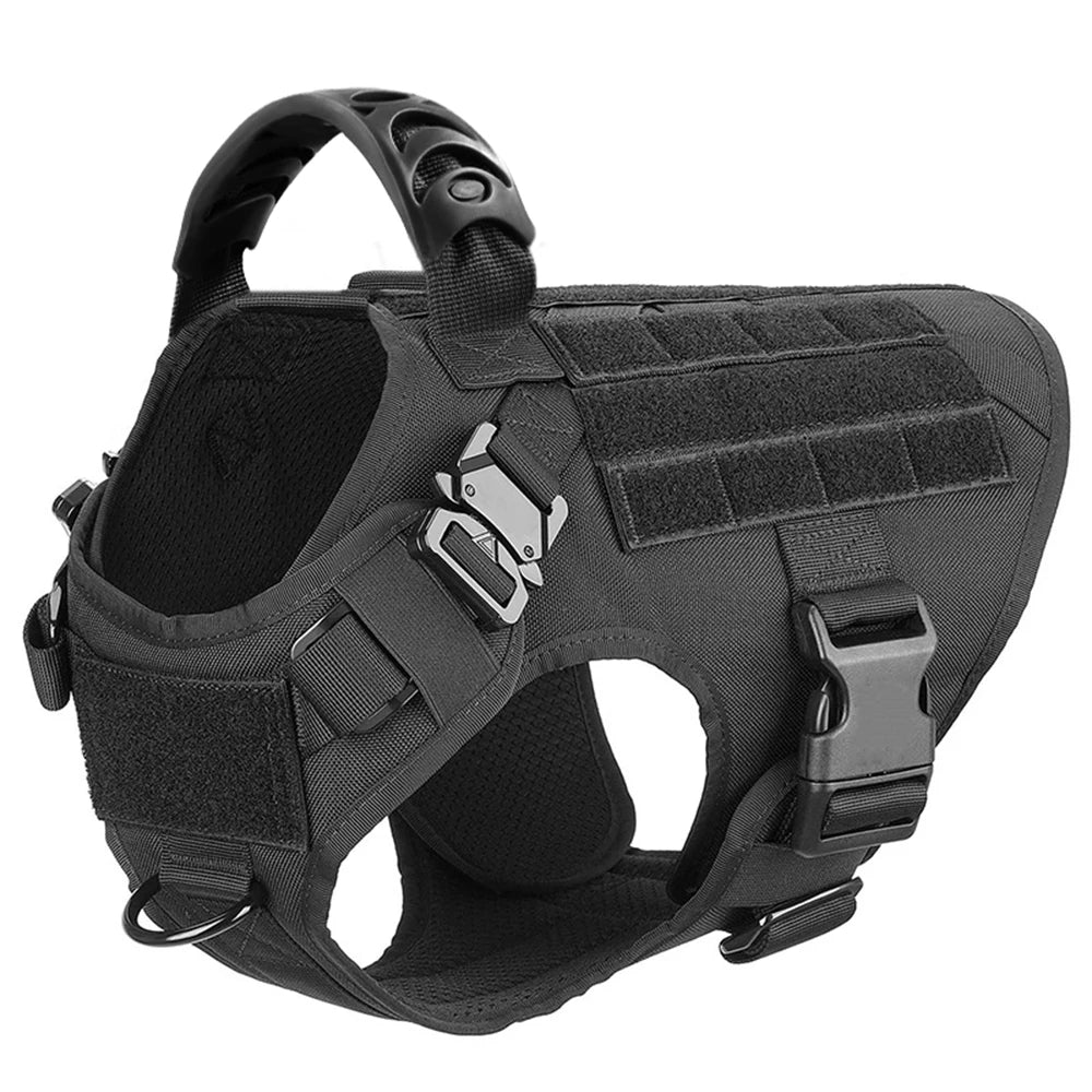 Heavy-Duty Military-Style Dog Harness