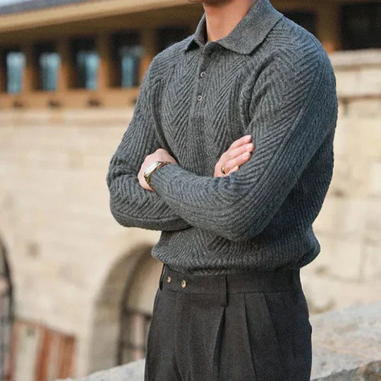 Knitted Jumper for Autumn