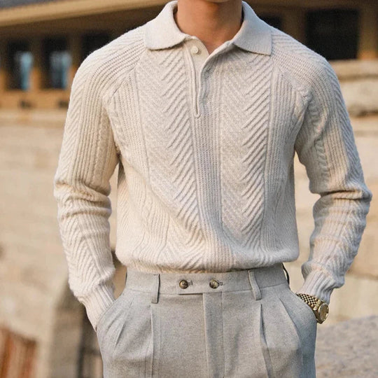Knitted Jumper for Autumn