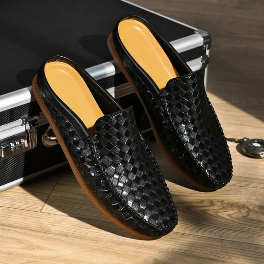 Men’s Woven Slip-On Loafers