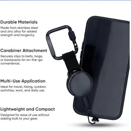 Anti-Theft Retractable Phone Holder