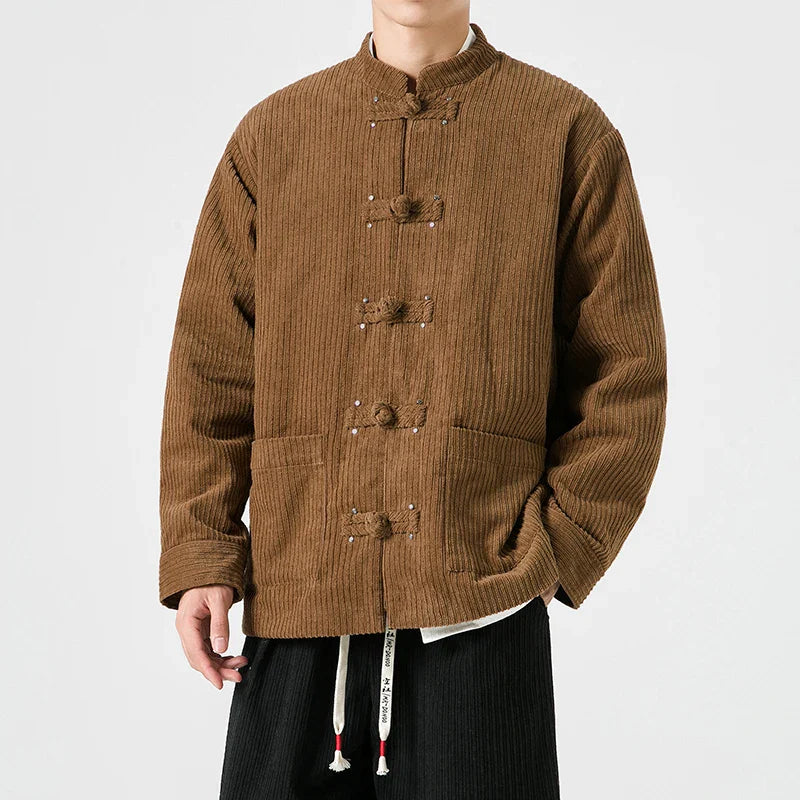 Traditional Chinese Corduroy Coat