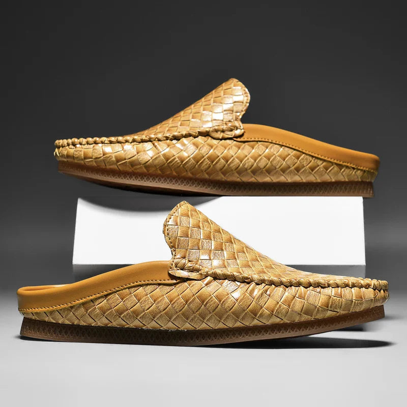 Men’s Woven Slip-On Loafers