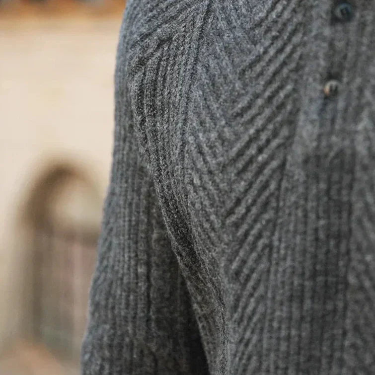 Knitted Jumper for Autumn