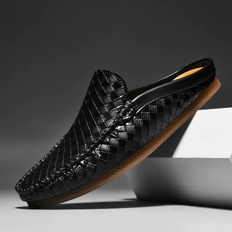 Men’s Woven Slip-On Loafers