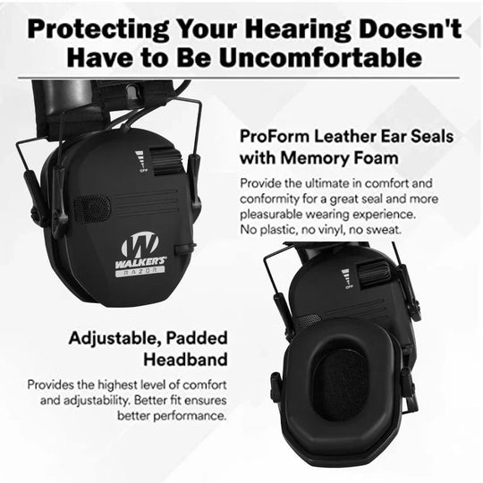 Electronic Earmuffs for Hearing Protection