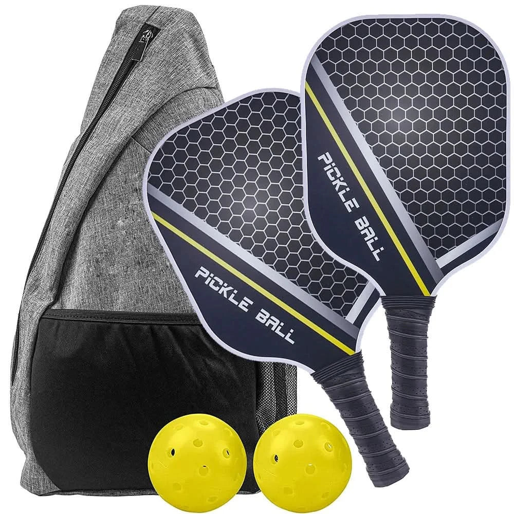 Pickleball Paddle Set Graphite Carbon Fiber