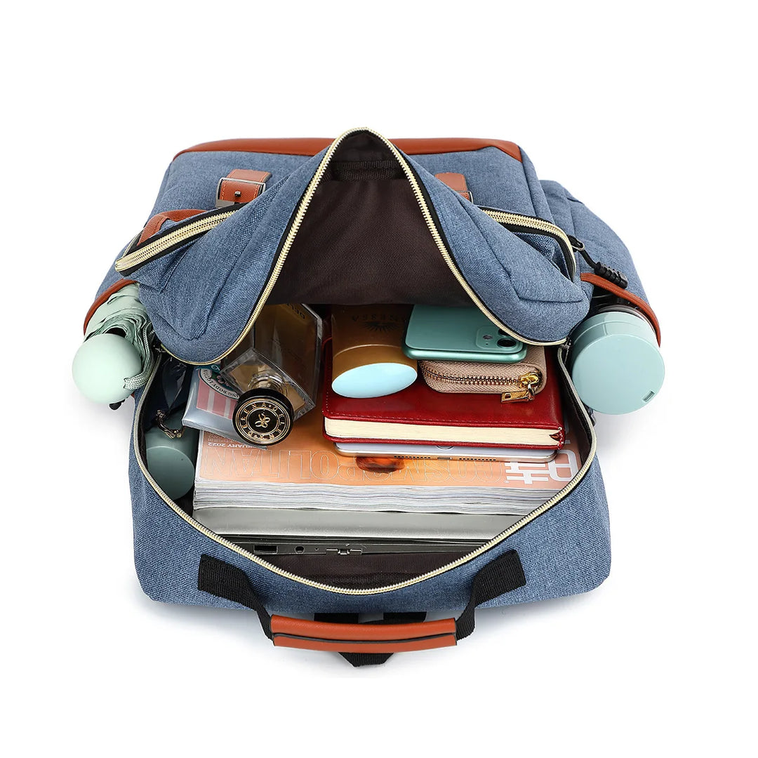 Unisex Vintage Style Backpack