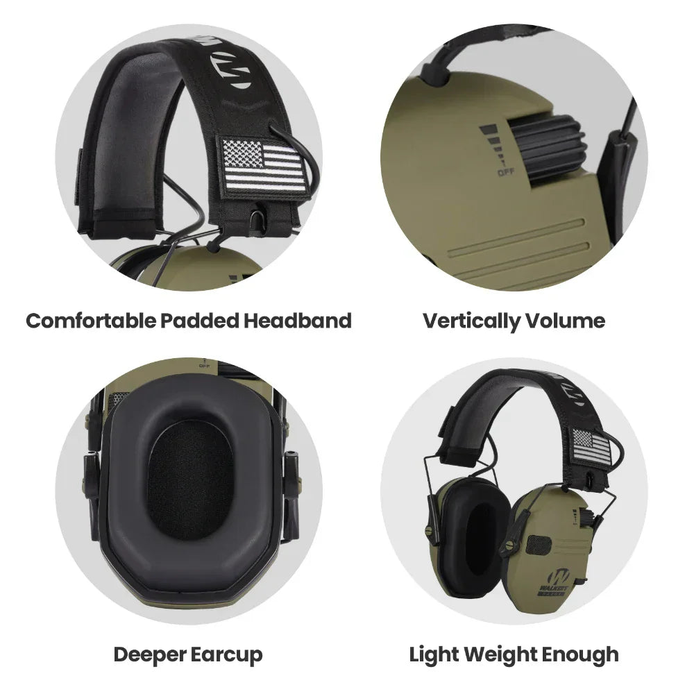 Electronic Earmuffs for Hearing Protection