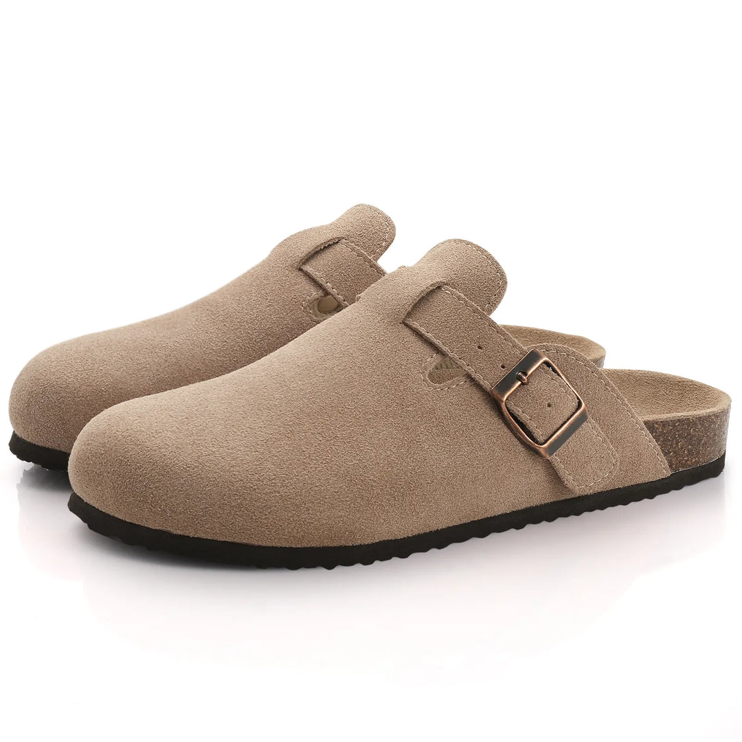 Boston Style Clog Slippers