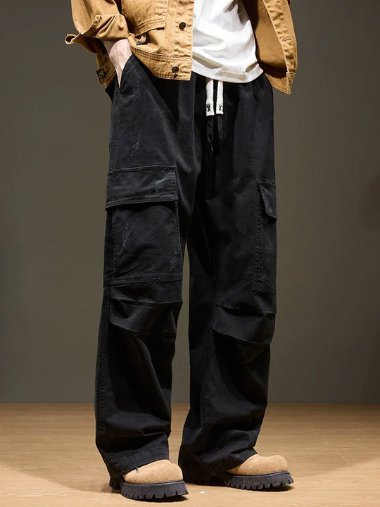 Men’s Relaxed Fit Cargo Trousers