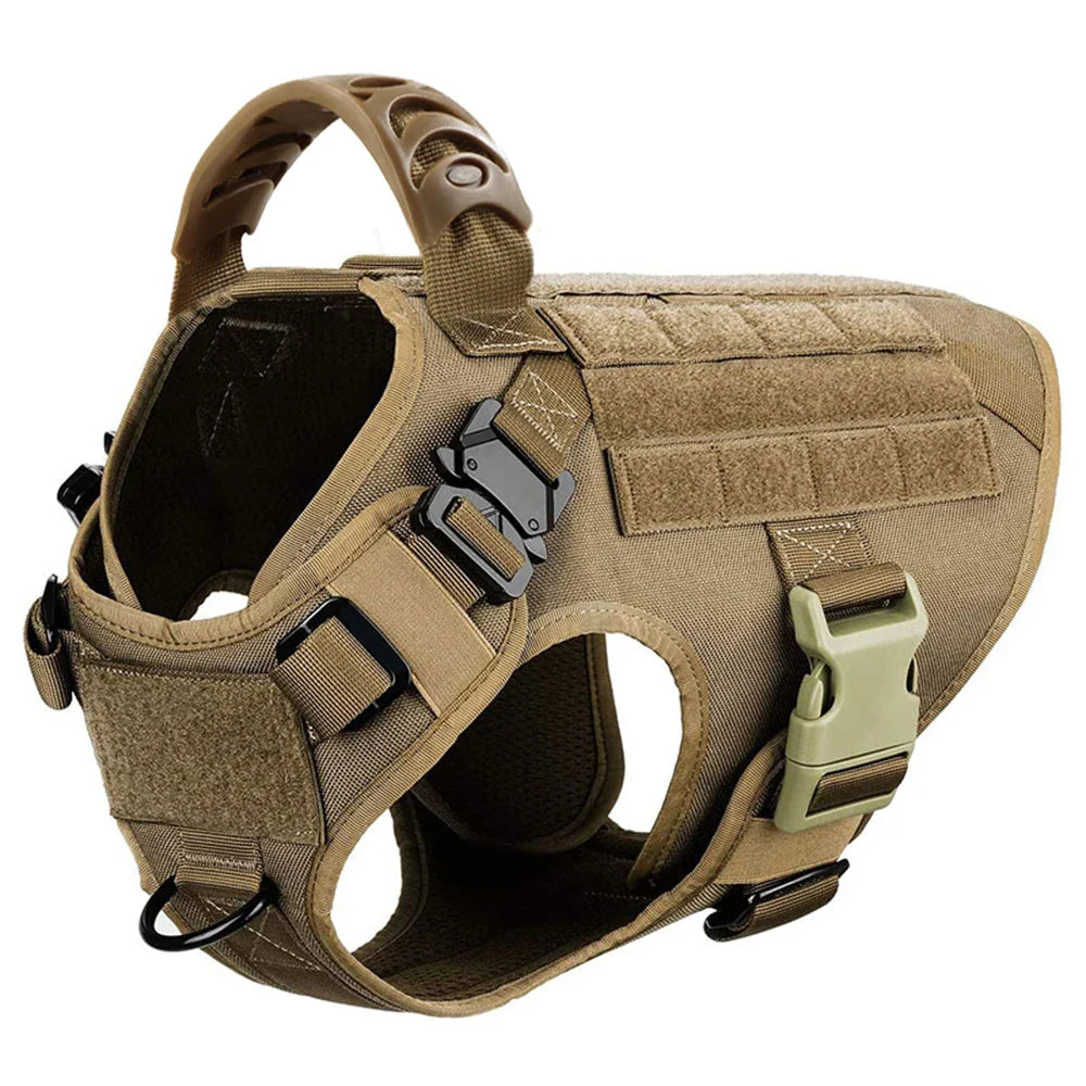 Heavy-Duty Military-Style Dog Harness