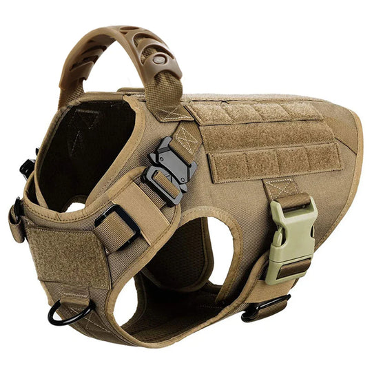 Heavy-Duty Military-Style Dog Harness