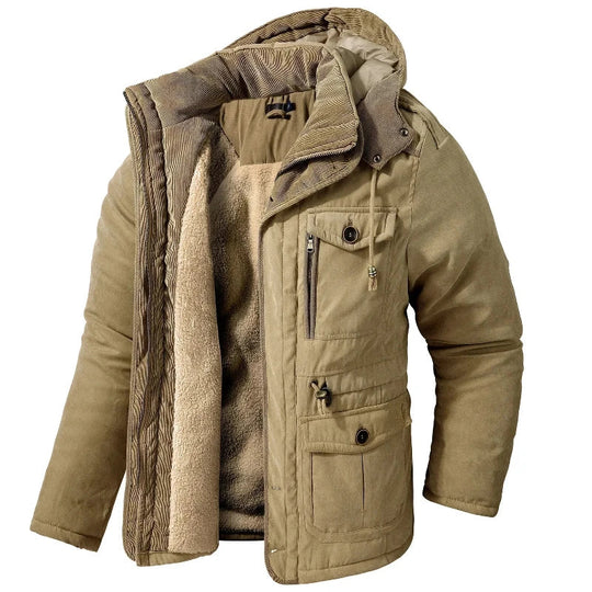 Men’s Hooded Winter Parka Jacket