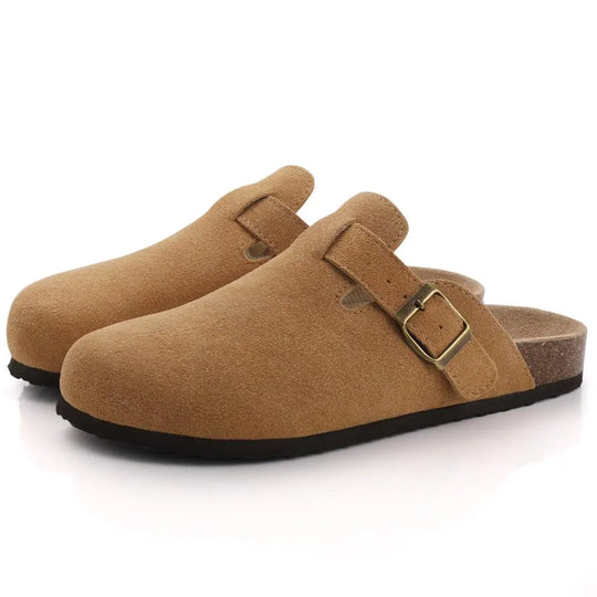 Boston Style Clog Slippers