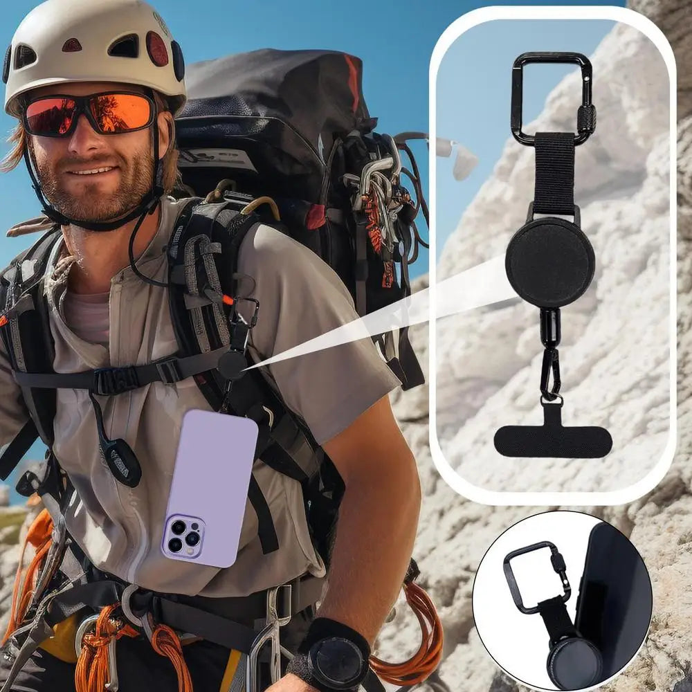 Anti-Theft Retractable Phone Holder