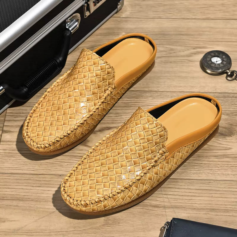 Men’s Woven Slip-On Loafers