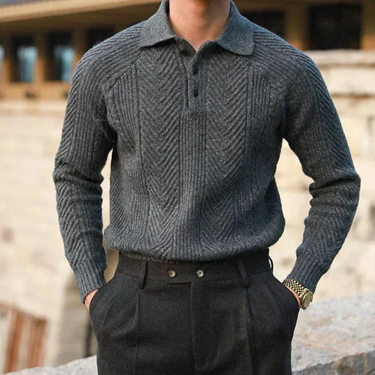 Knitted Jumper for Autumn