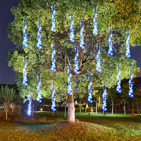 Sparkling LED Garland for Outdoor Decor