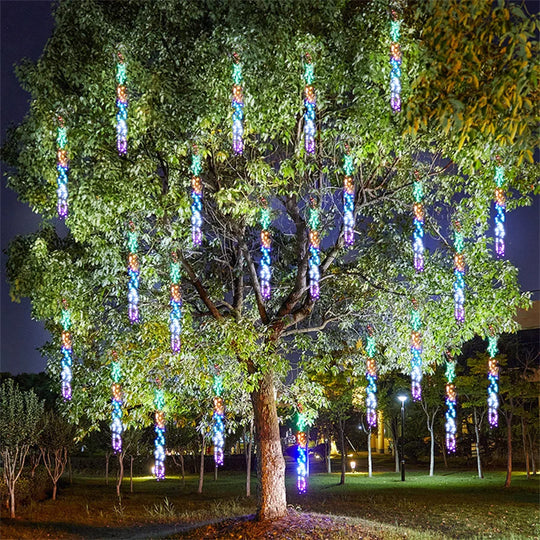 Sparkling LED Garland for Outdoor Decor